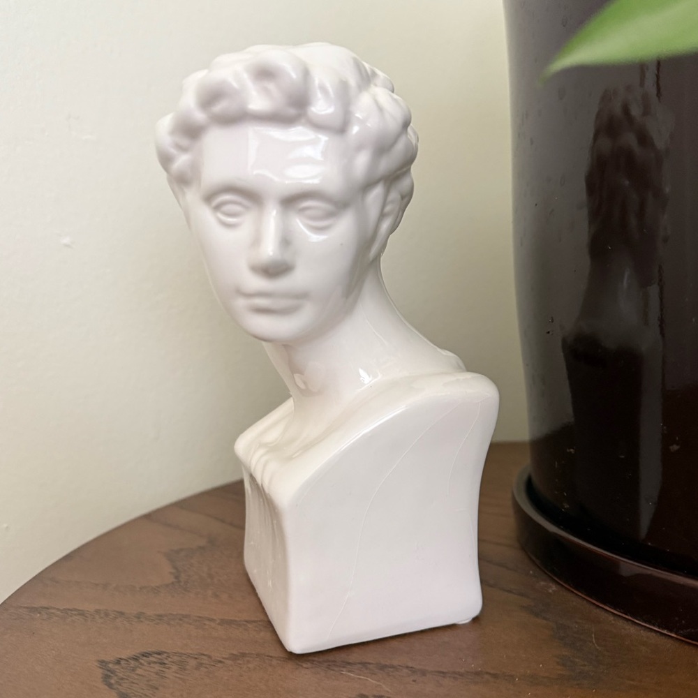 Michelangelo's David Ceramic Coin Bank